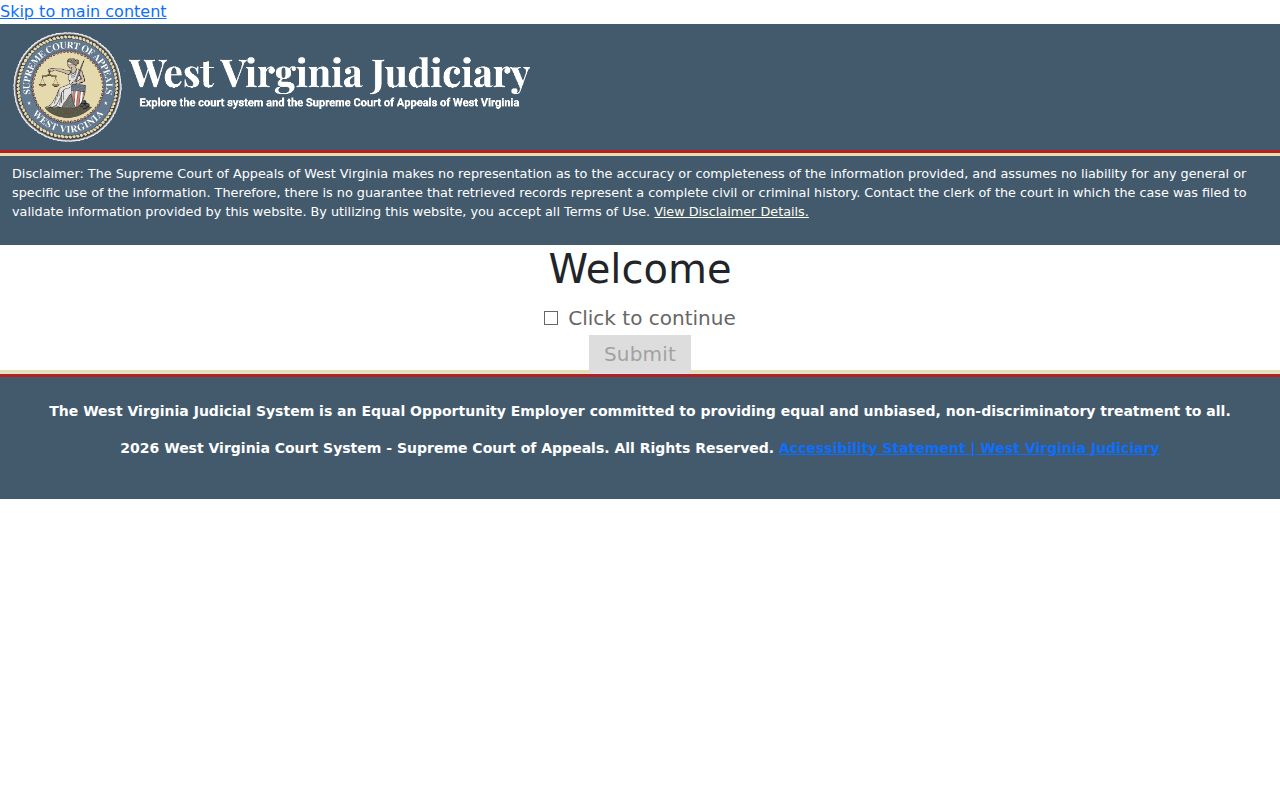 Raleigh County criminal court case magistrate search
