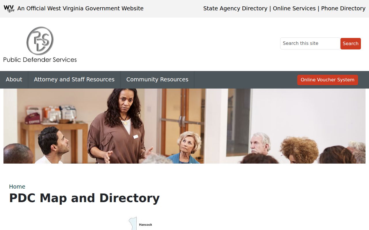 Raleigh County criminal court cases public defender directory